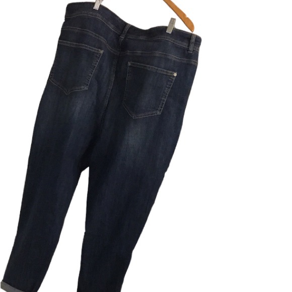 DC Jeans Straight Medium Dark Wash Jean, 26W - Picture 4 of 16